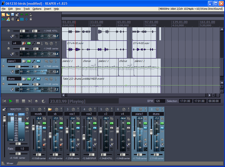 Sound Clip Editing Program